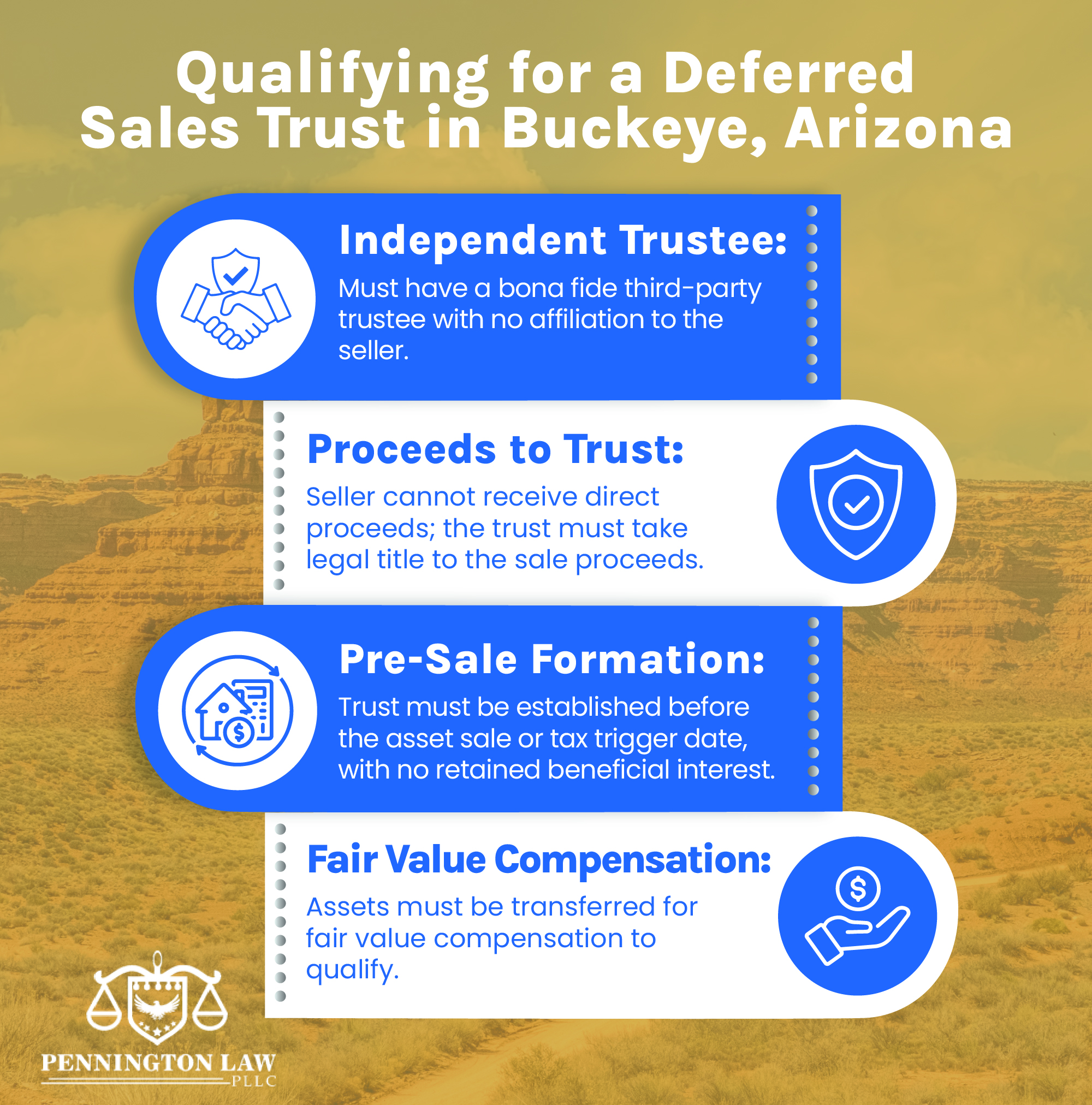 Qualifying for a Deferred Sales Trust