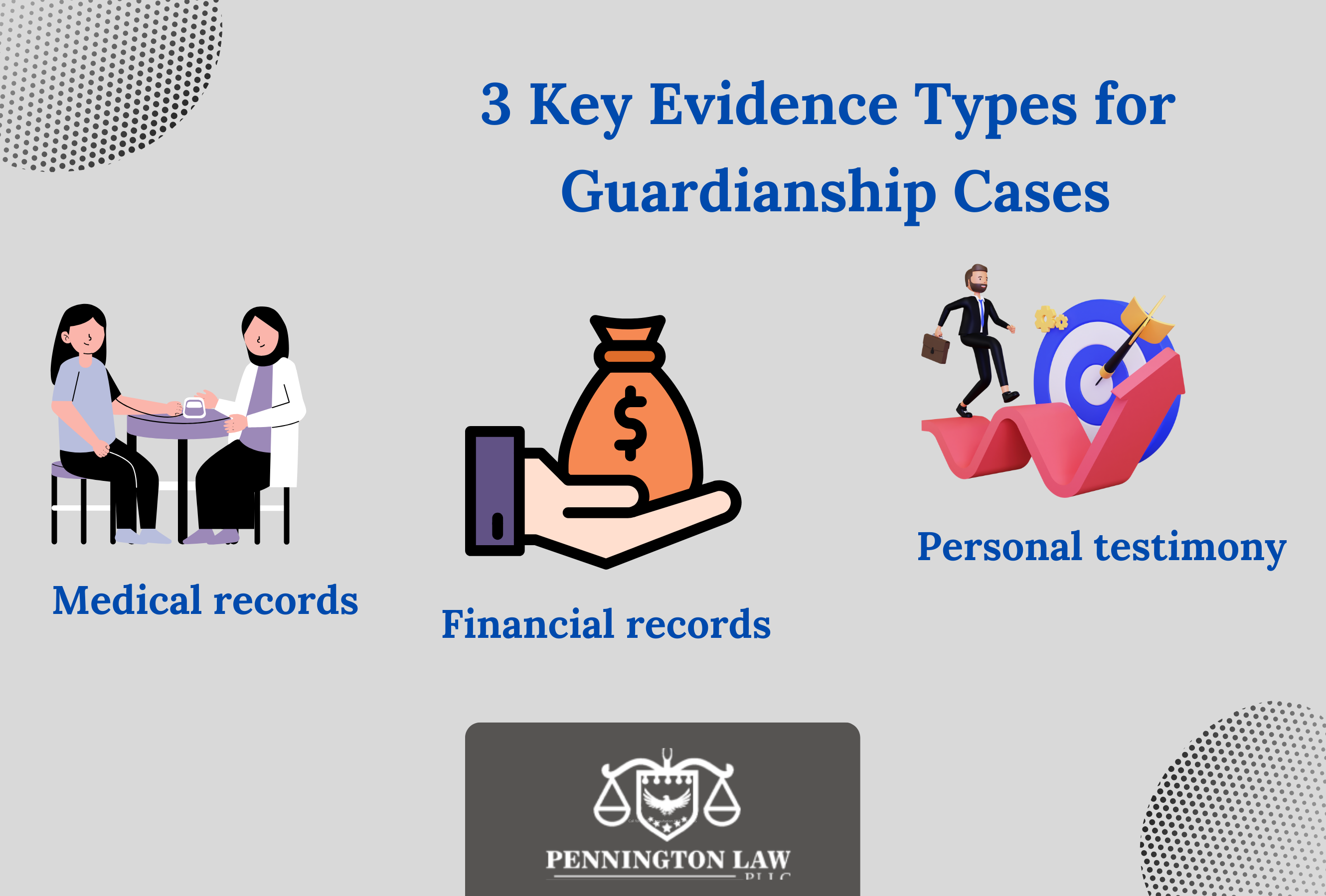 3 types of evidence that can help when seeking guardianship